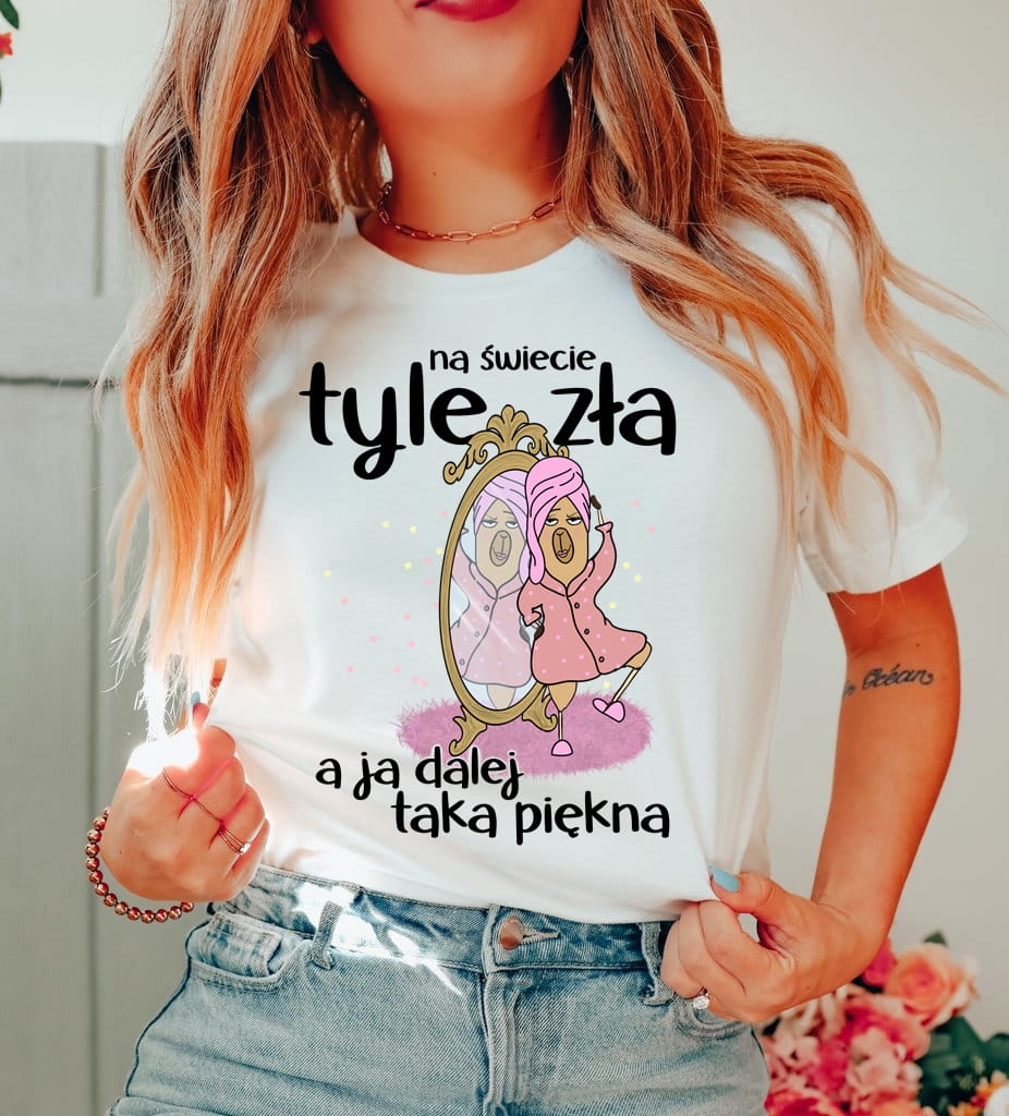 koszulka na prezent ze śmiesznym nadrukiem