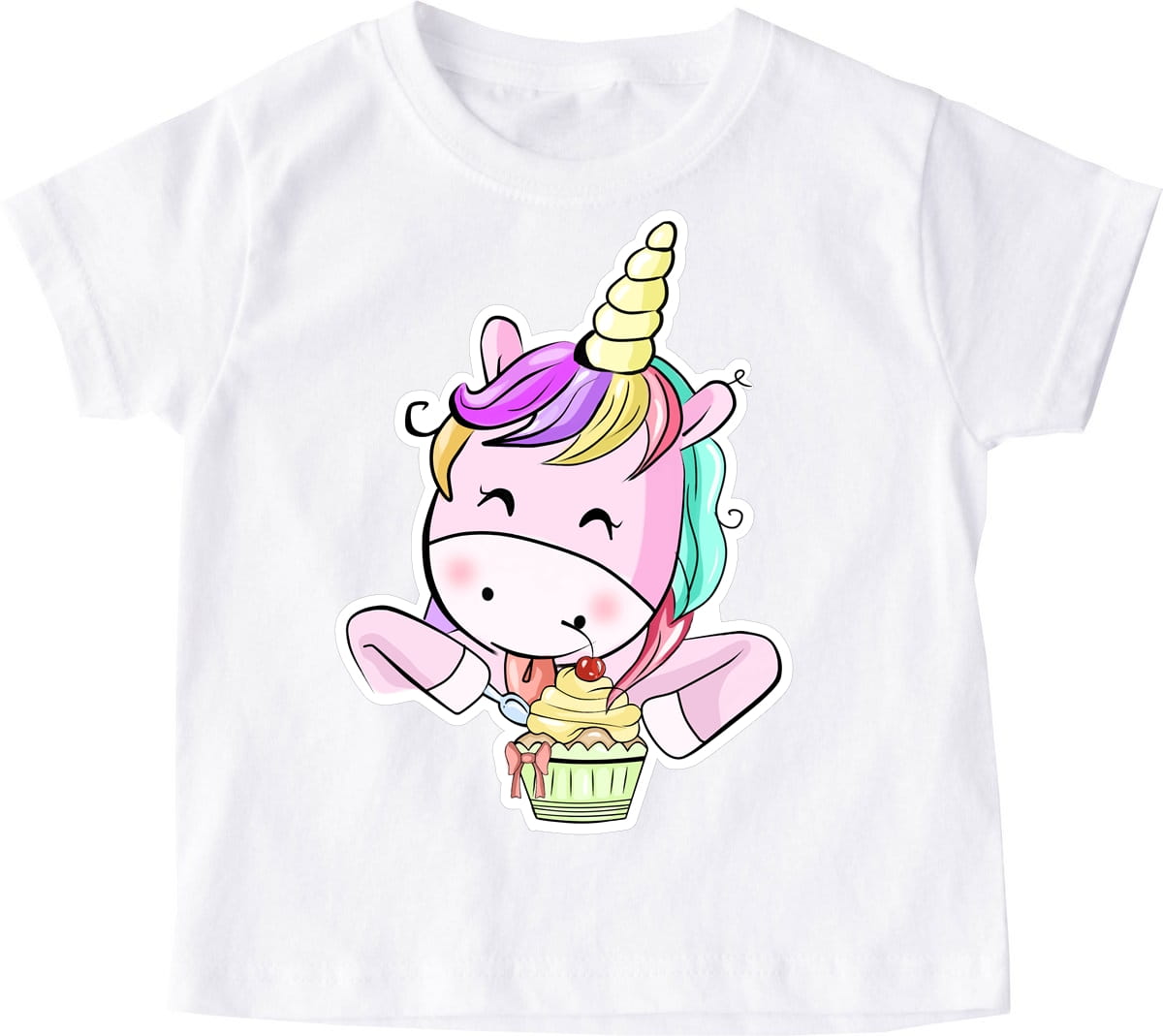 dziecięca koszulka dla dziewczynki Z UNICORNEM PONY2