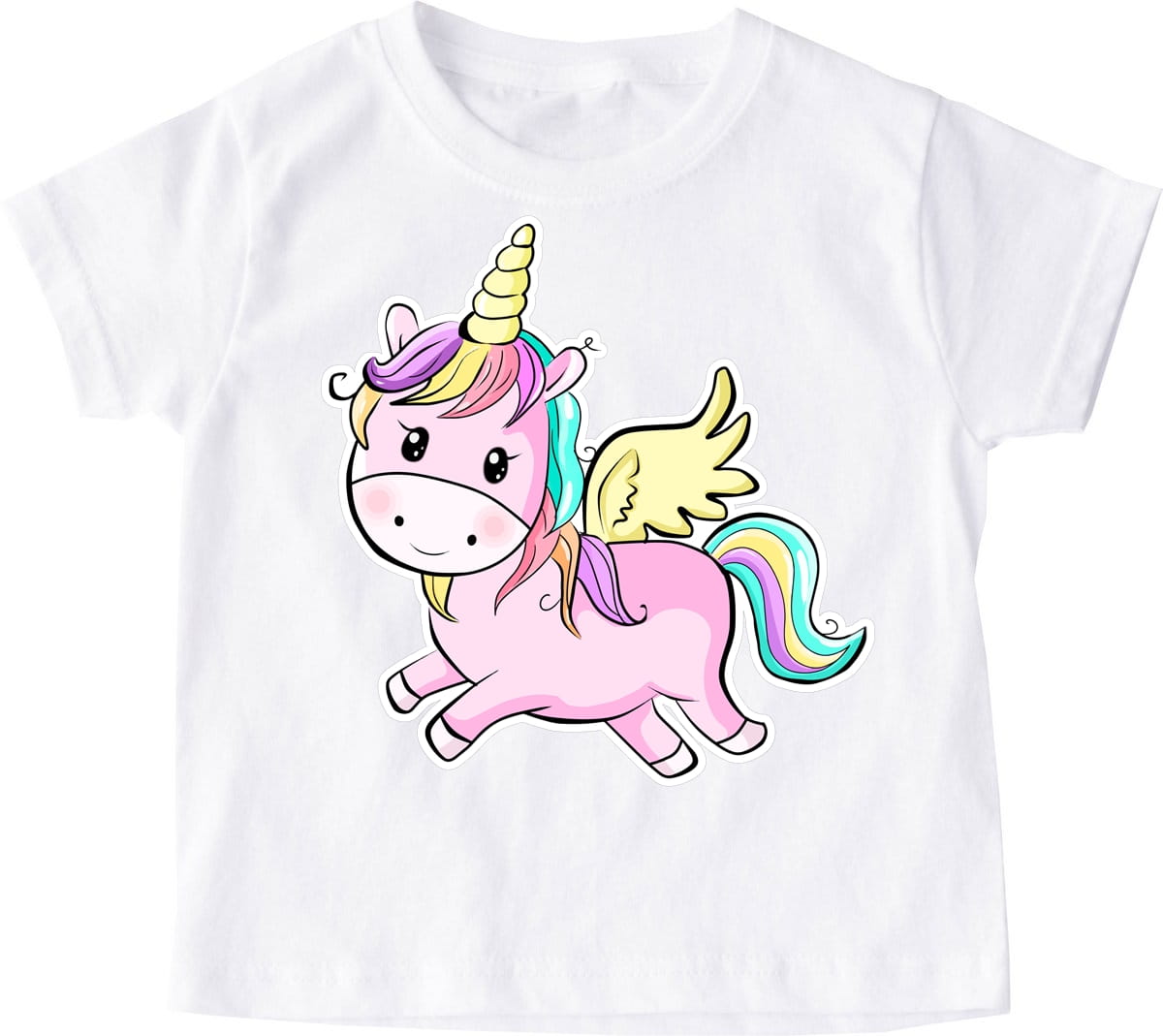 dziecięca koszulka dla dziewczynki Z UNICORNEM PONY6