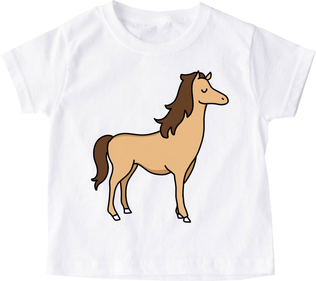 koszulka dla dziewczynki z koniem
