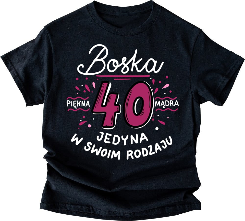 Koszulka na czterdziestkę z okazji 40 urodzin