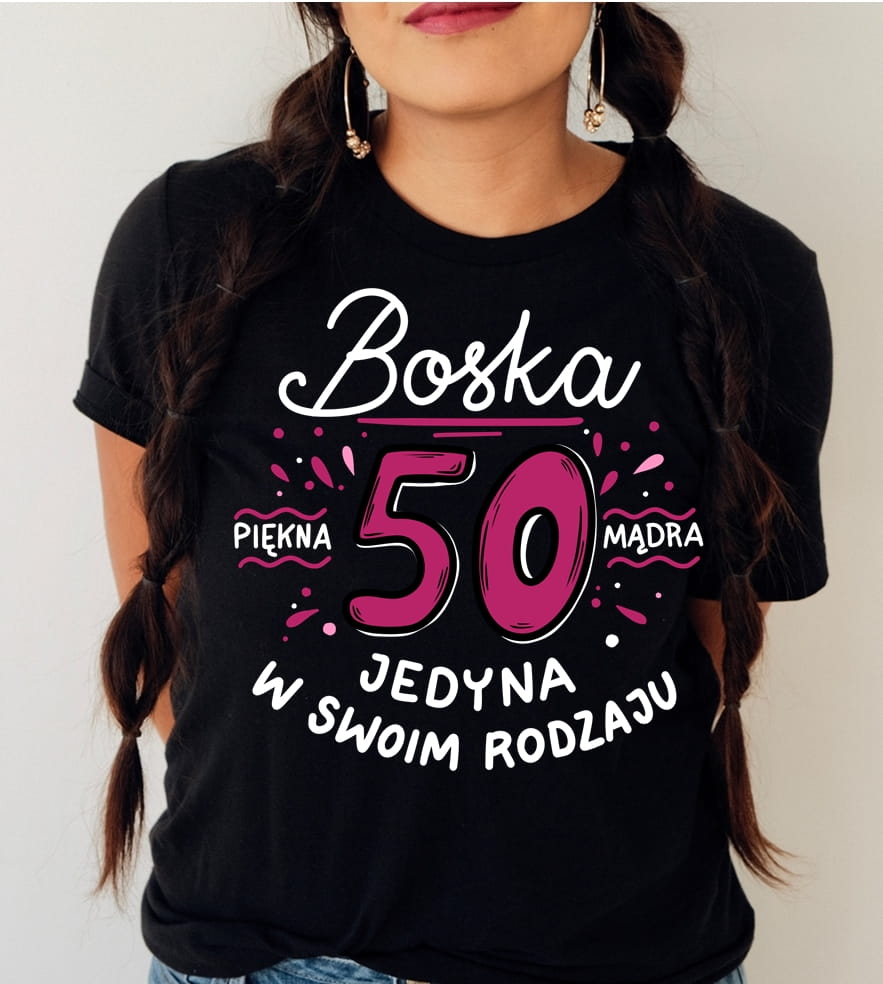 Koszulka na pięćdziesiątkę z okazji 50 urodzin
