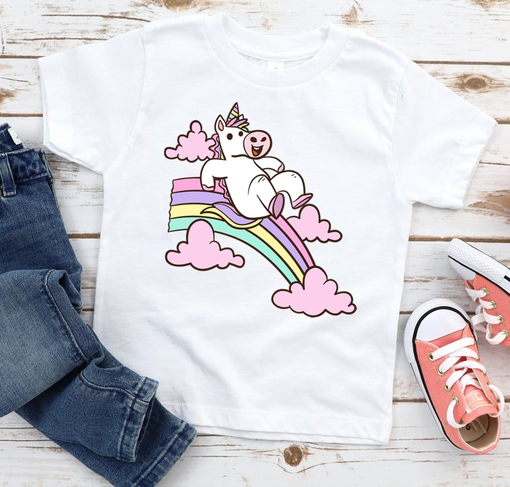 koszulka z unicornem dla dziewczynki