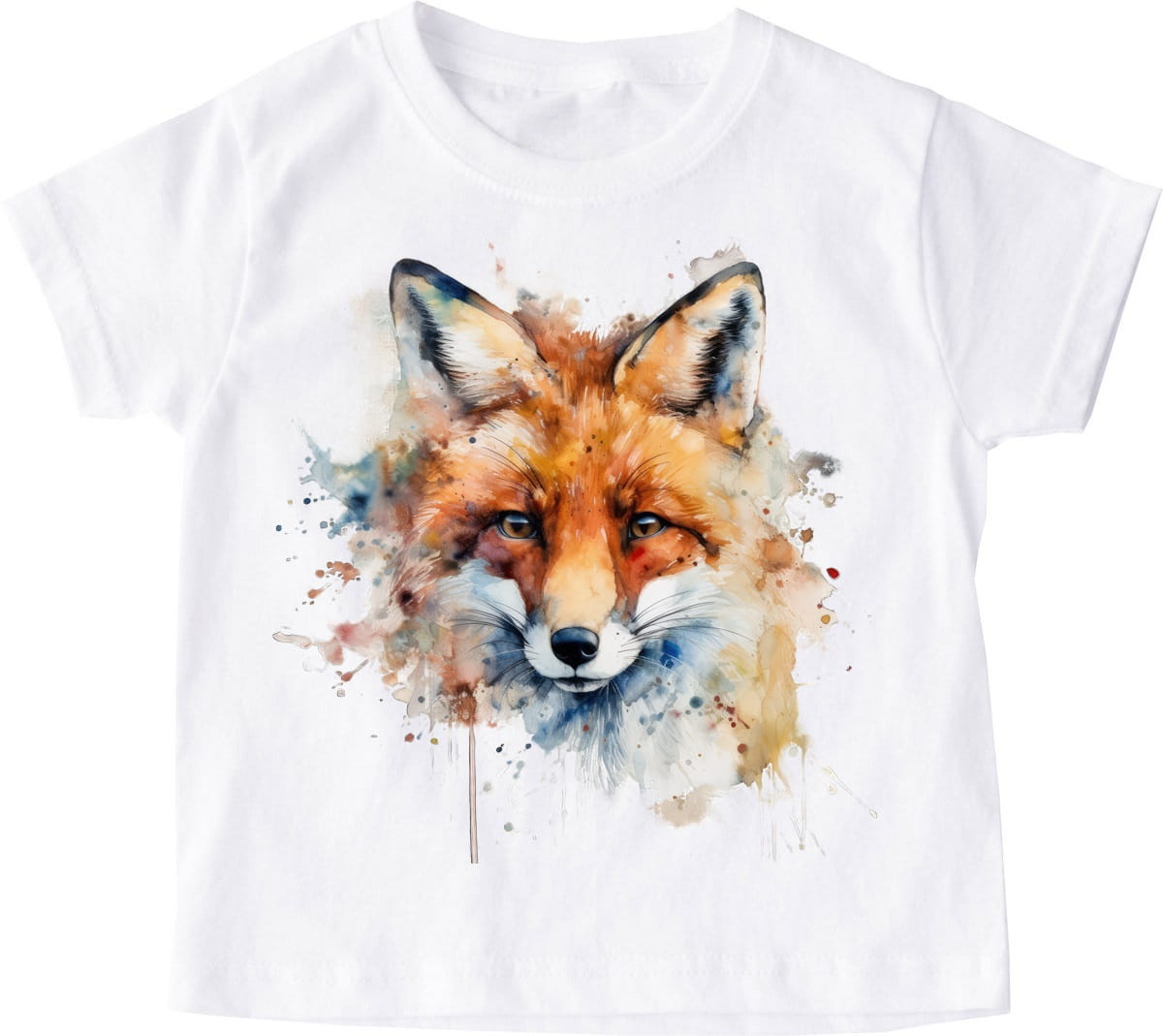 koszulka z lisem dla dziewczynki