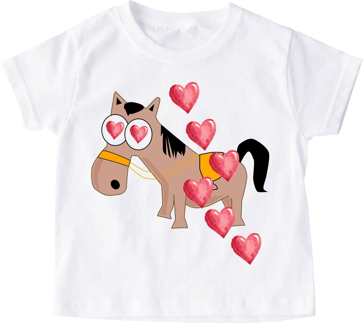 koszulka dla koniary - dla dziewczynki z koniem