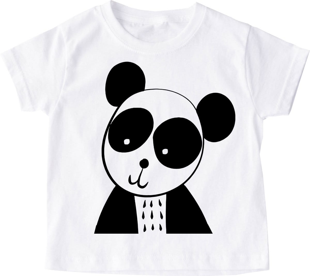 koszulka z pandą dla dziewczynki