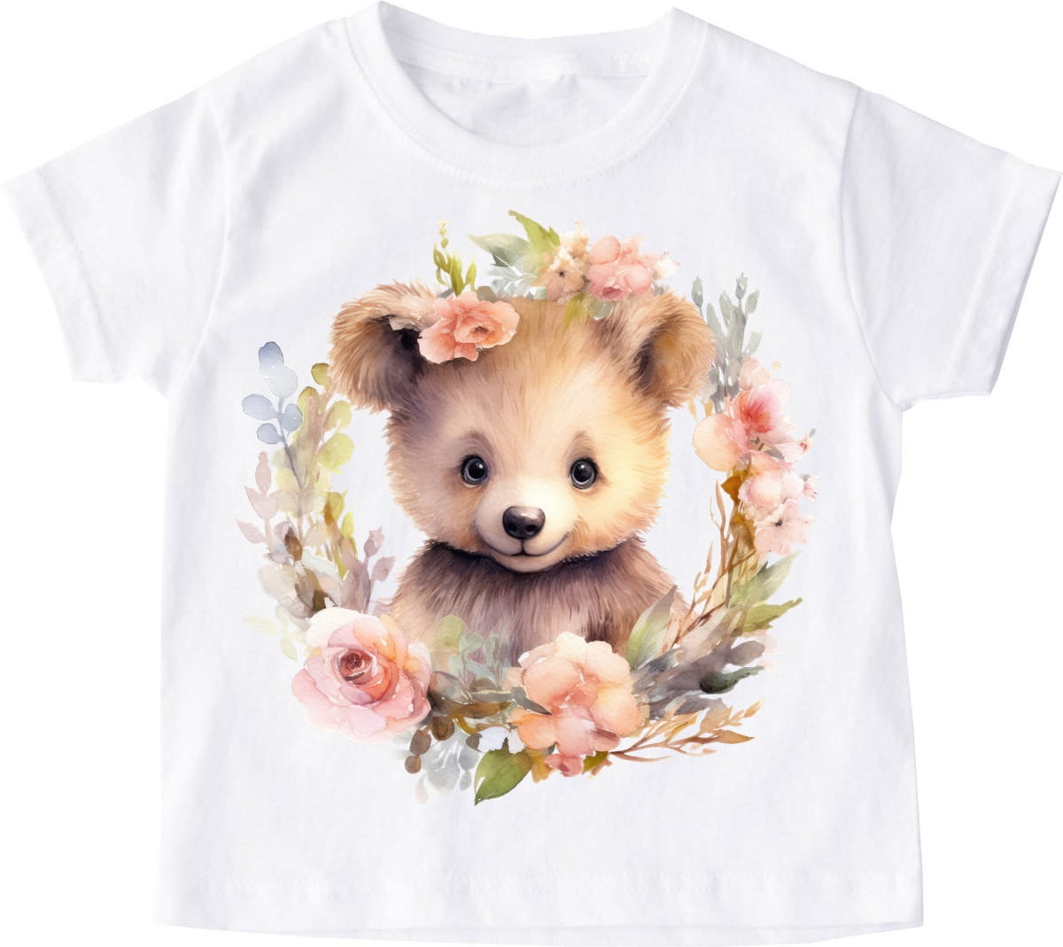 koszulka dla dziewczynki wzór zwierzaczek8