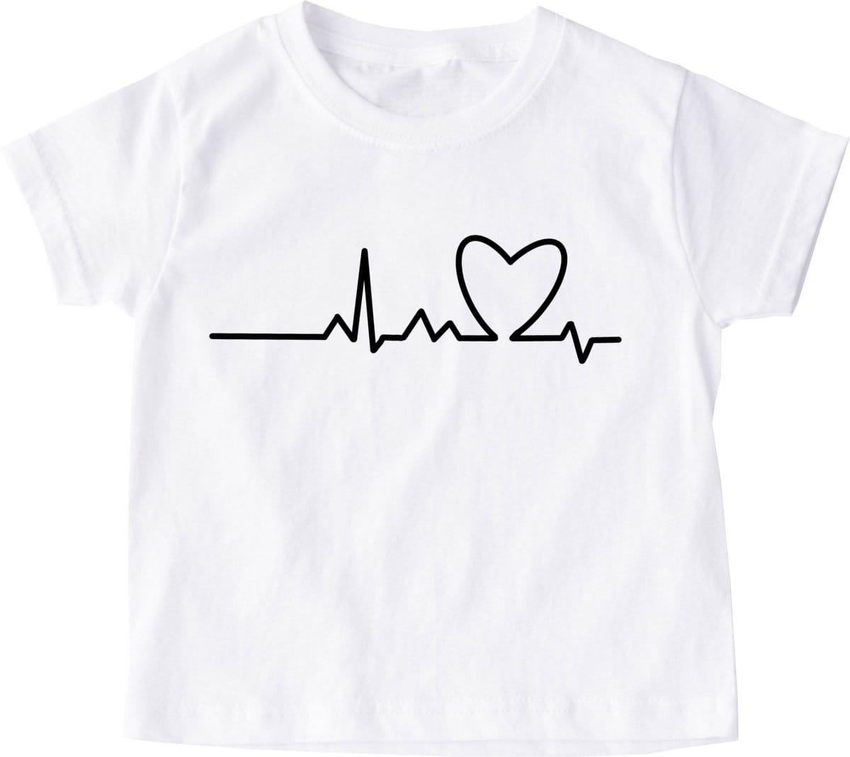 koszulka dla dziewczynki z sercem