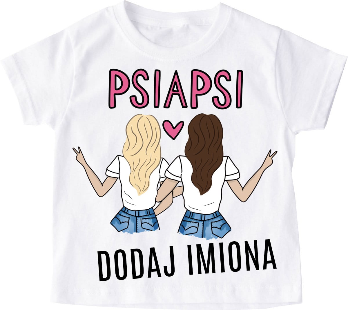 koszulki dla przyjaciółek z imionami
