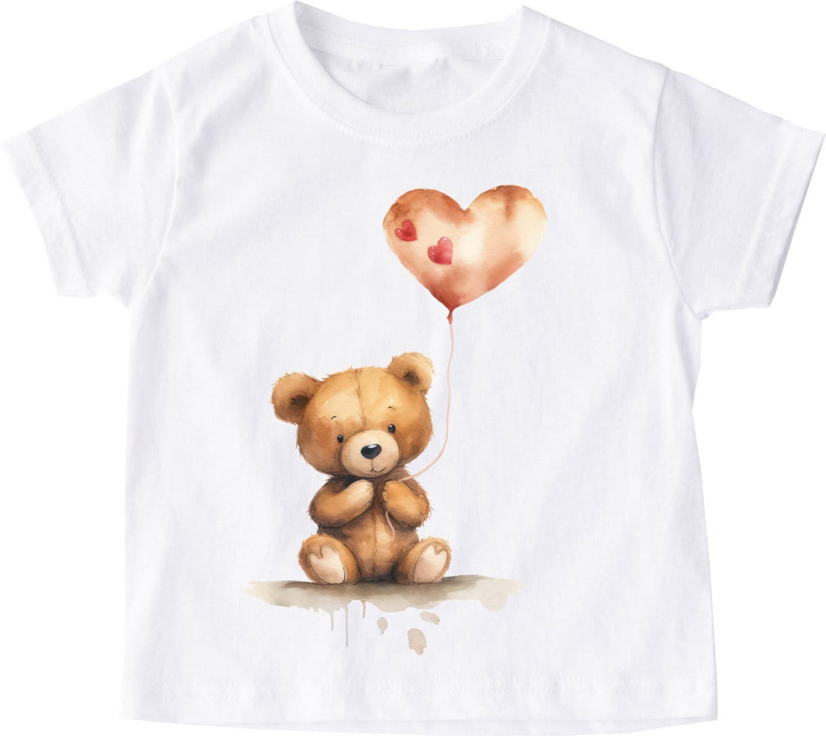 Koszulka z misiem dla dziewczynki wzór misiek39