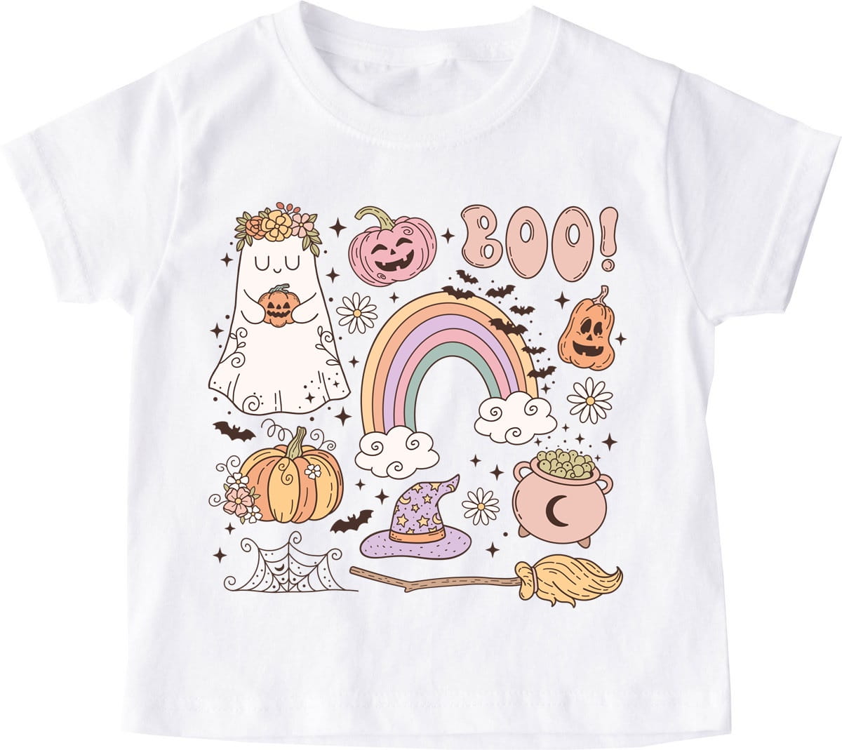 Koszulka dla dziewczynki na halloween