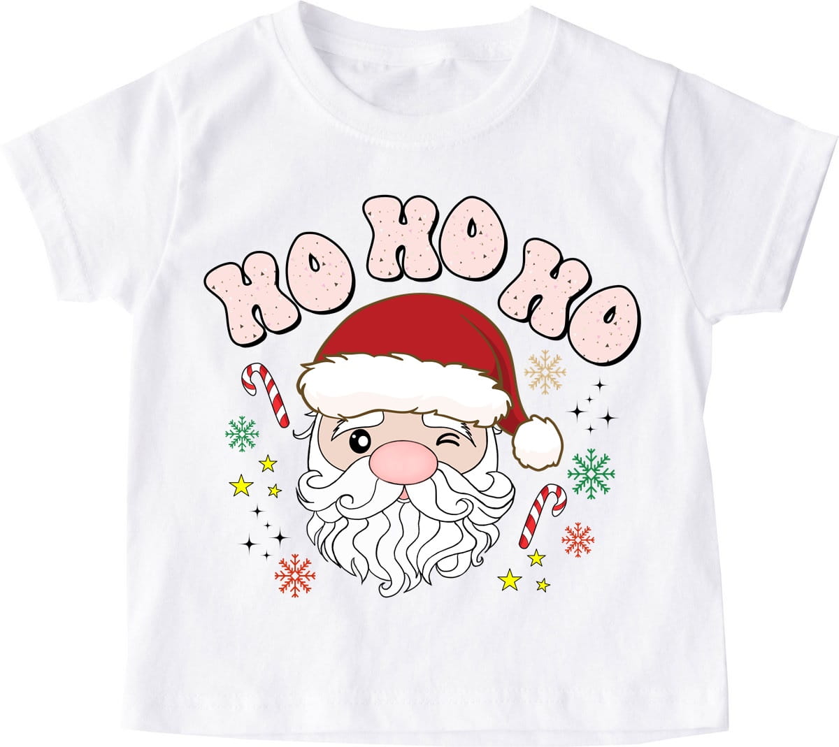 Koszulka z Mikołajem dla dziecka ho ho ho santa