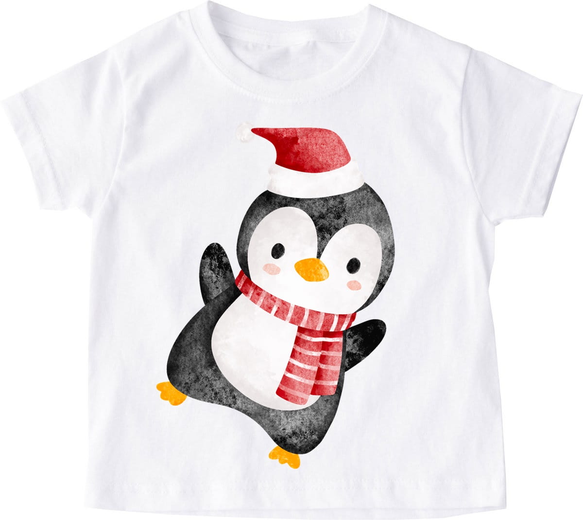 Koszulka z pingwinkiem dla dziecka santa77