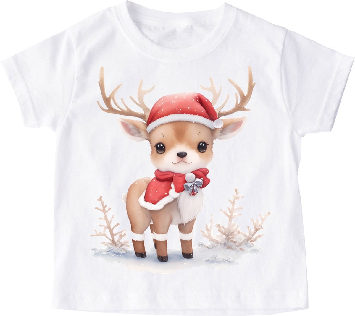 Koszulka z reniferkiem dla dziecka santa83