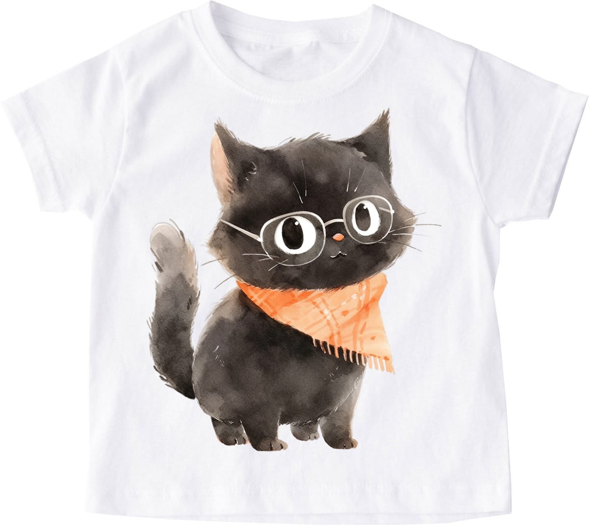 Koszulka dla dziewczynki z kotem kot53