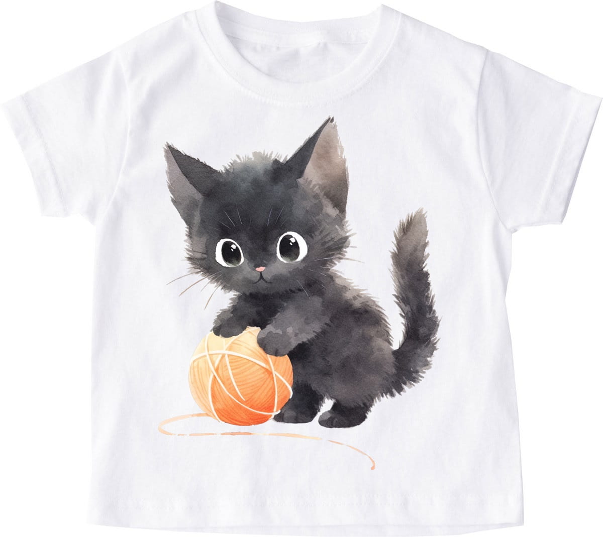 Koszulka dla dziewczynki z kotem kot60