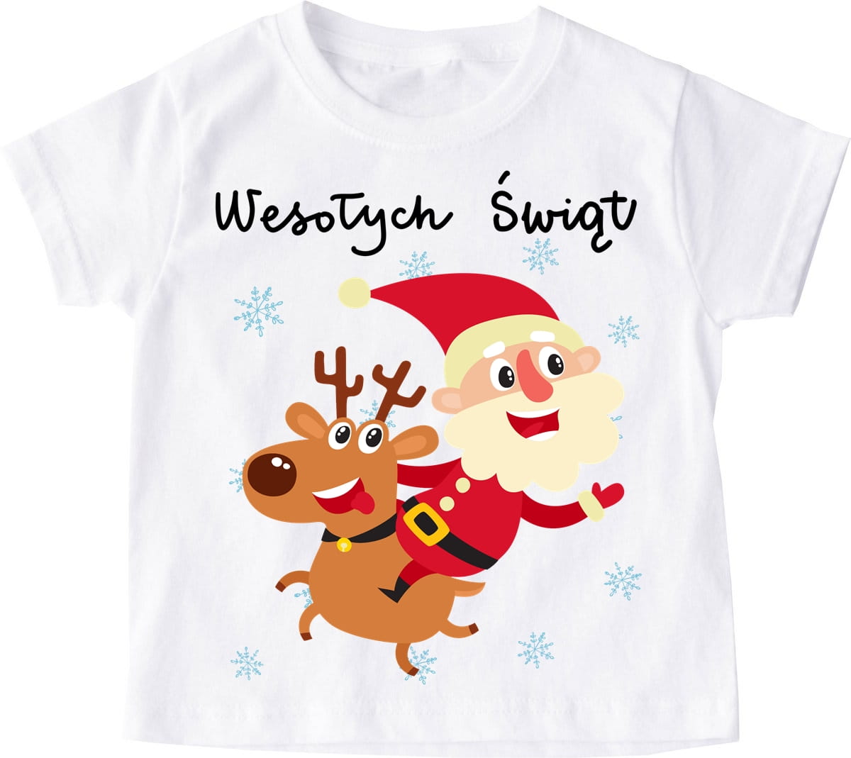Koszulka dla dziecka świąteczna mikolajki31