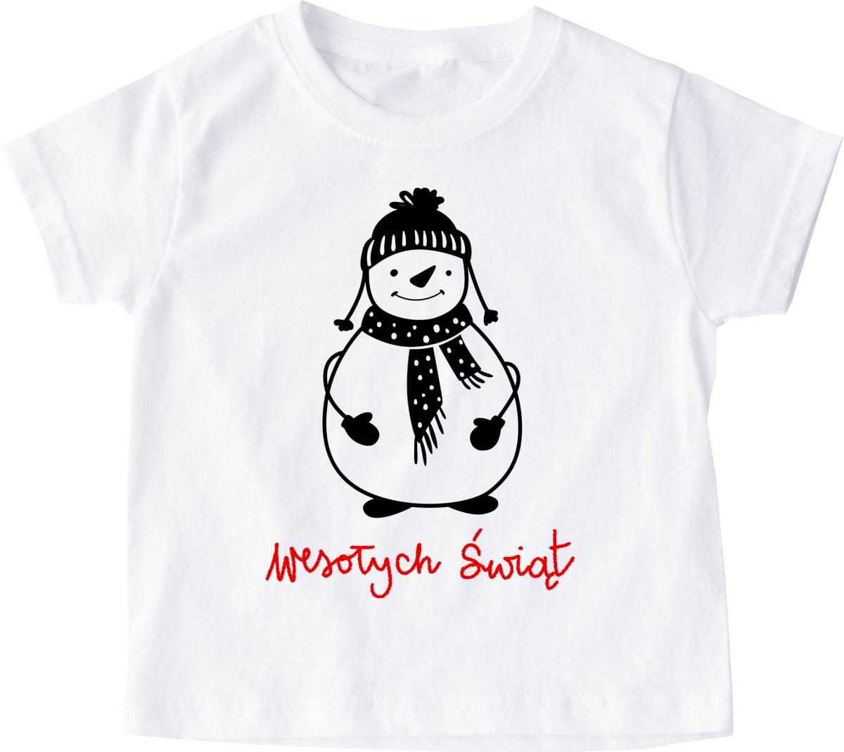 Świąteczna dziecięca koszulka santa134