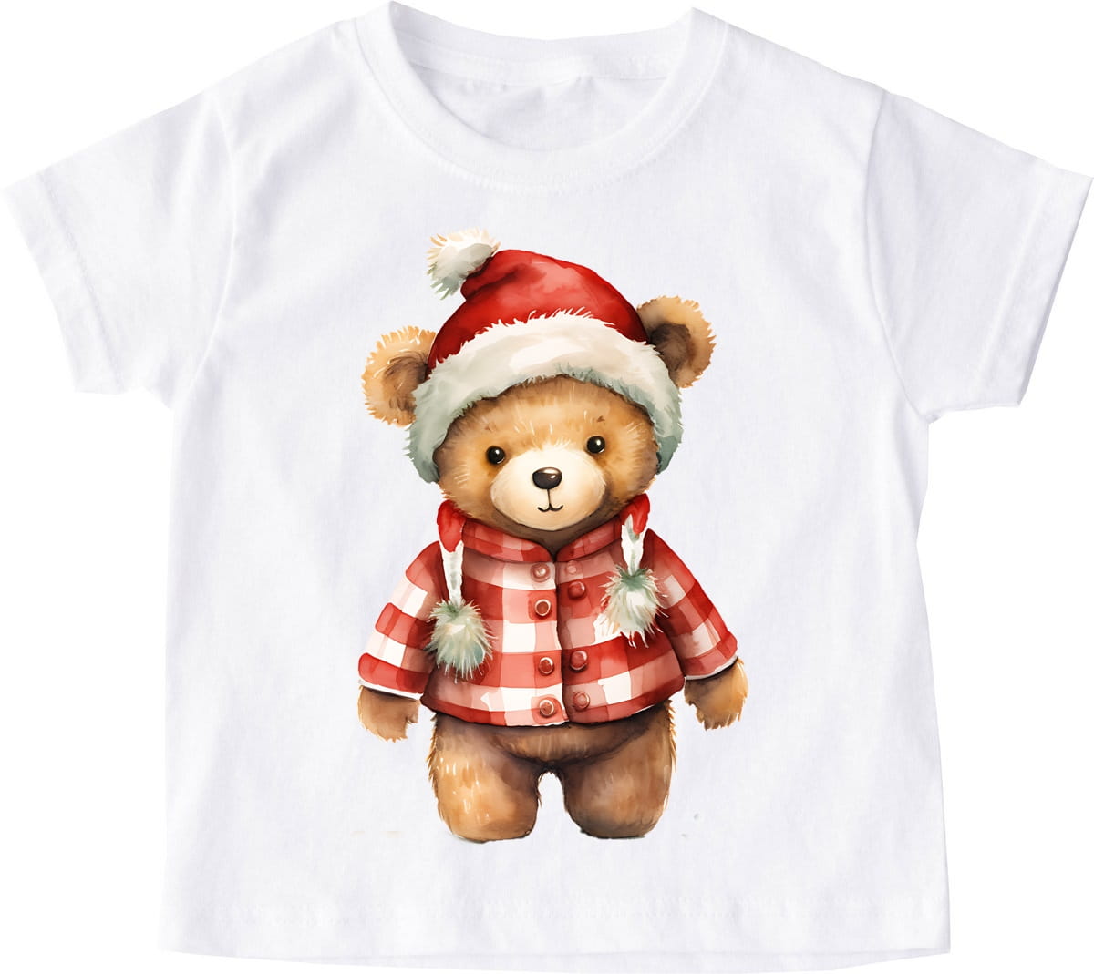Koszulka z misiem dla dziecka na święta misiaczek1