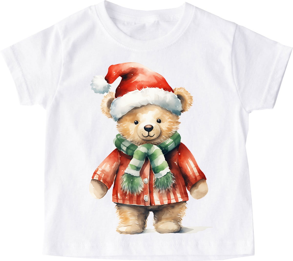 Koszulka z misiem dla dziecka na święta misiaczek2