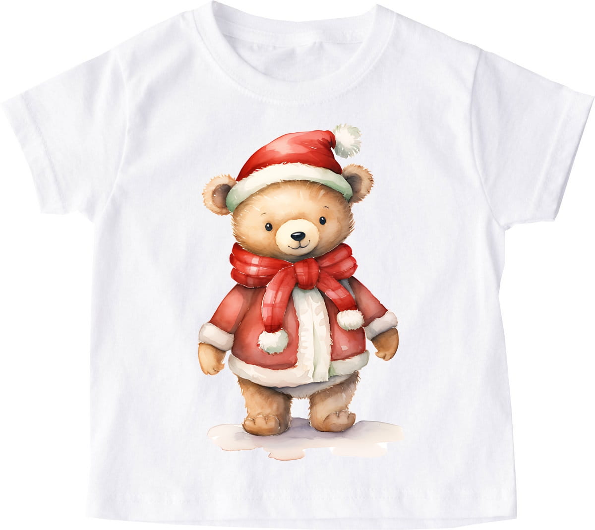 Koszulka z misiem dla dziecka na święta misiaczek4