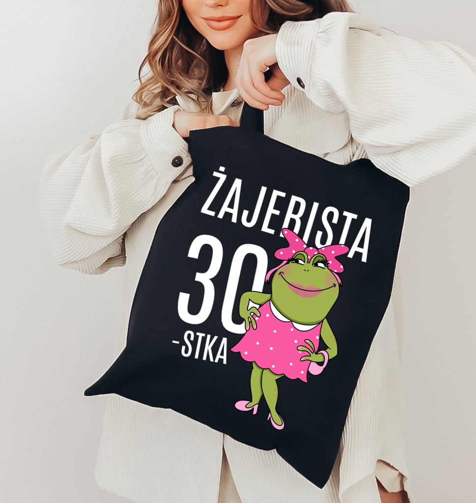EKO TORBA NA 30 URODZINY ŻAJEBISTA 30-STKA