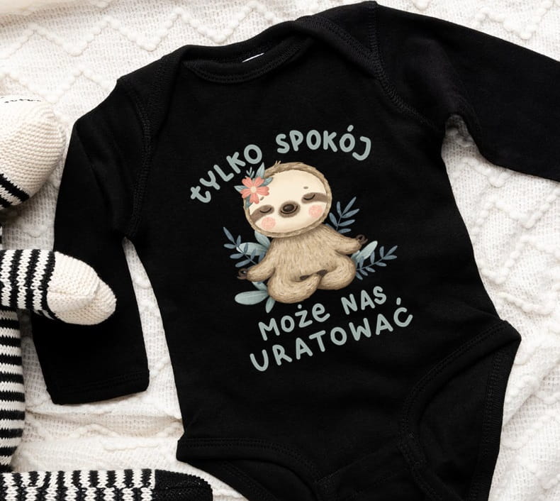 Body dla dziecka TYLKO SPOKÓJ MOŻE NAS URATOWAĆ