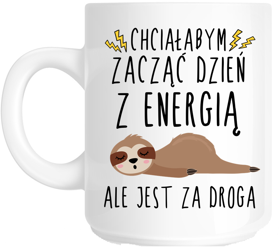 KUBEK ZE ŚMIESZNYM NADRUKIEM NA PREZENT
