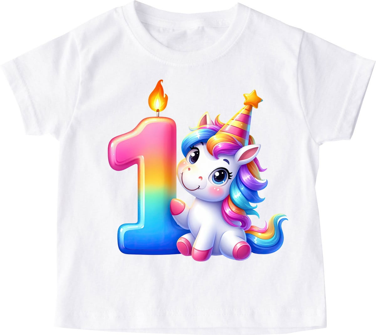 Koszulka na roczek dla dziewczynki