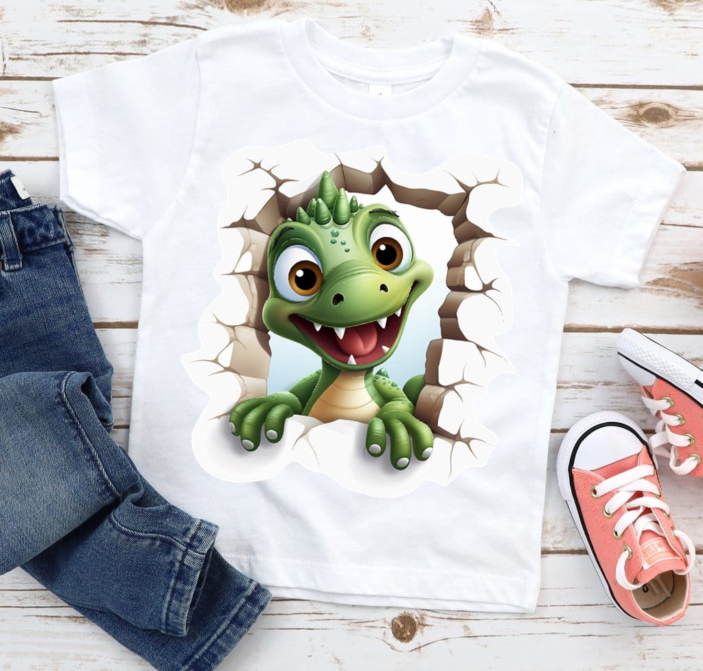 koszulka z dinozaurem dla dziecka dino11