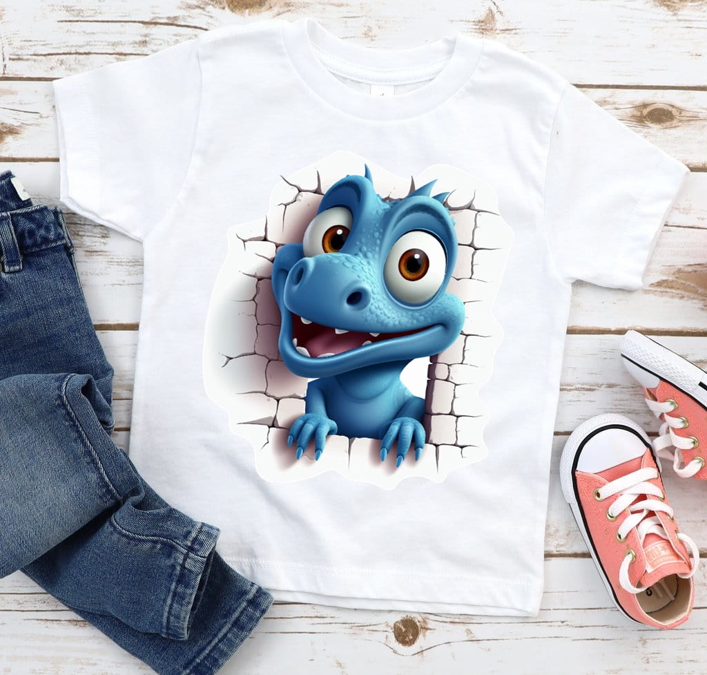 koszulka z dinozaurem dla dziecka dino13