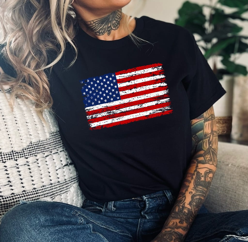 koszulka USA AMERYKA flaga