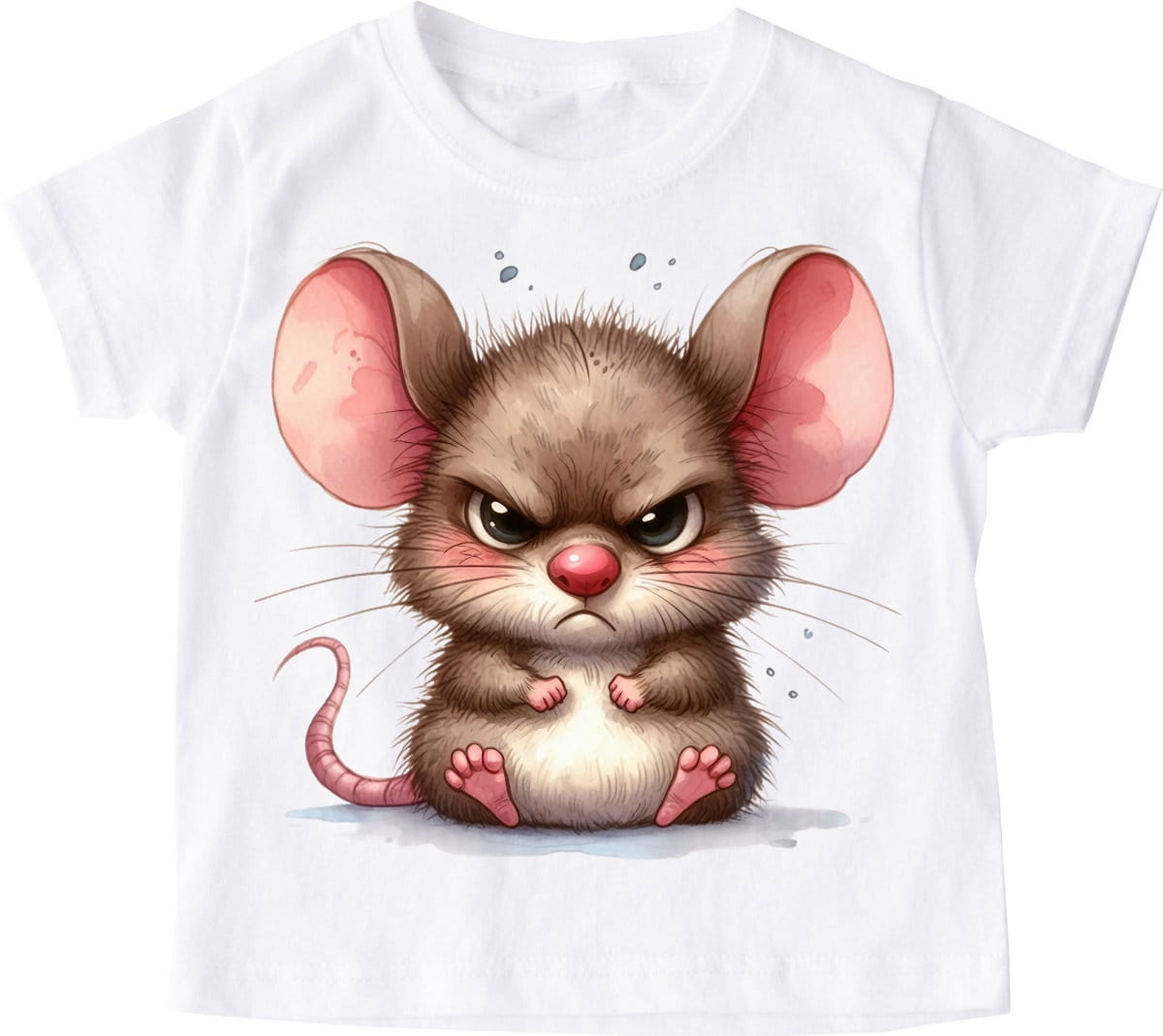 koszulka dla dziecka z myszą angryanimals4