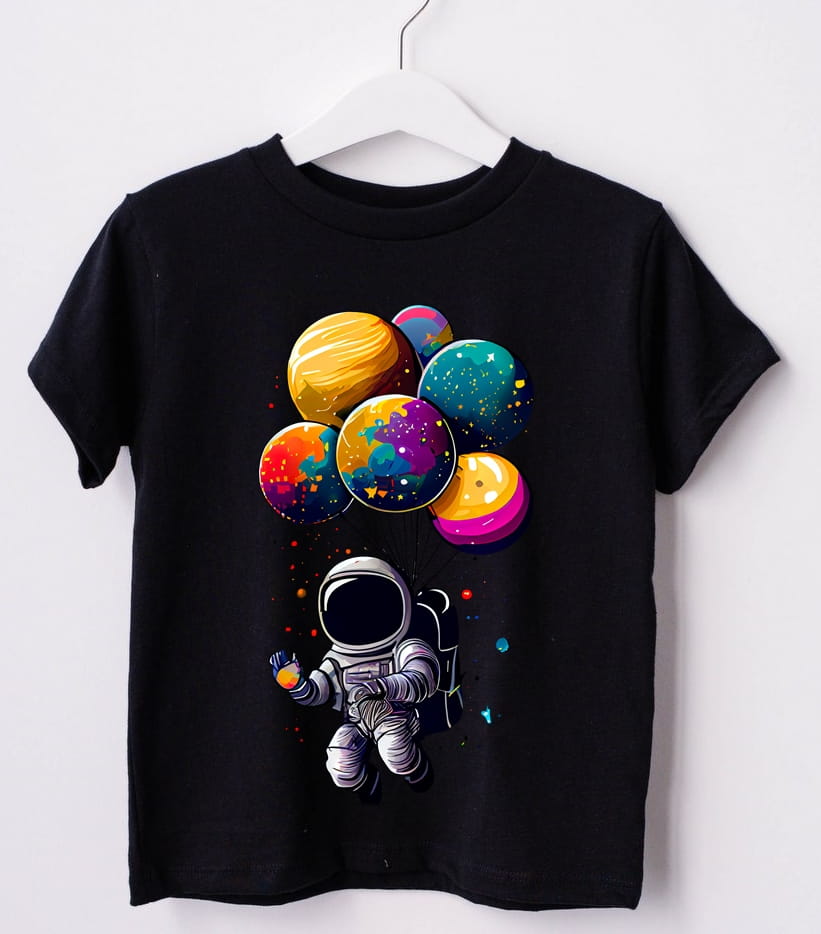 koszulka z astronautą dla chłopca DD21