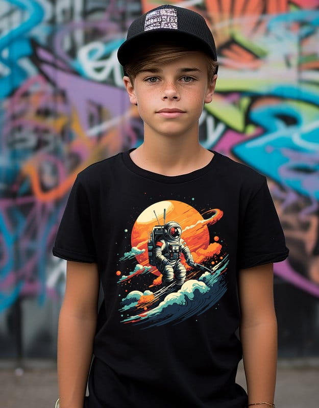 koszulka z astronautą dla chłopca DD26