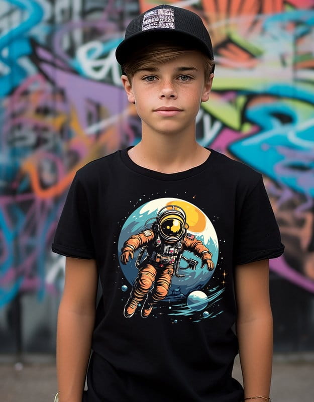koszulka z astronautą dla chłopca DD27