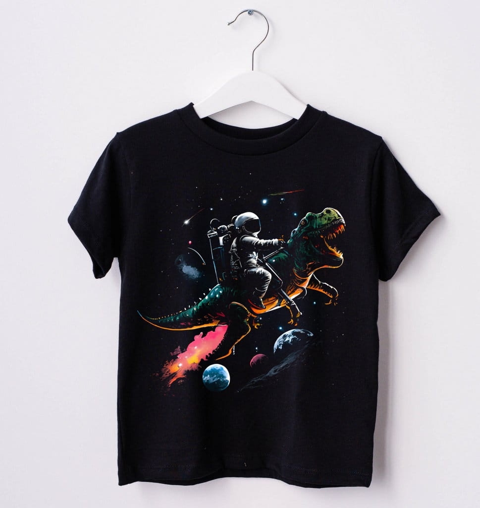 koszulka z astronautą dla chłopca DD31