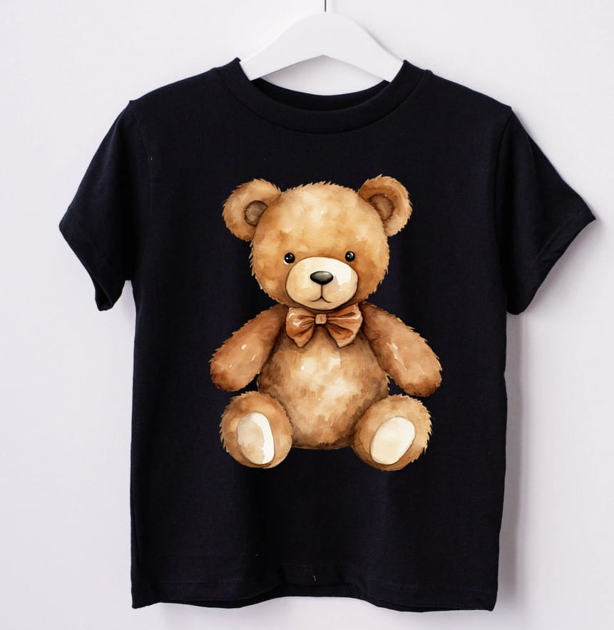 koszulka z misiem - pluszowy miś1