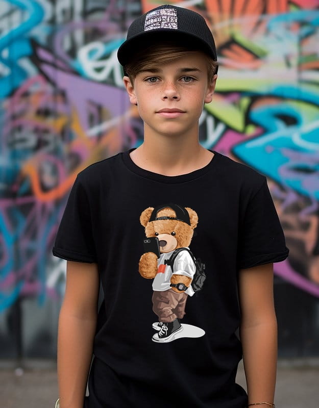 koszulka z MISIEM dla chłopca DD47