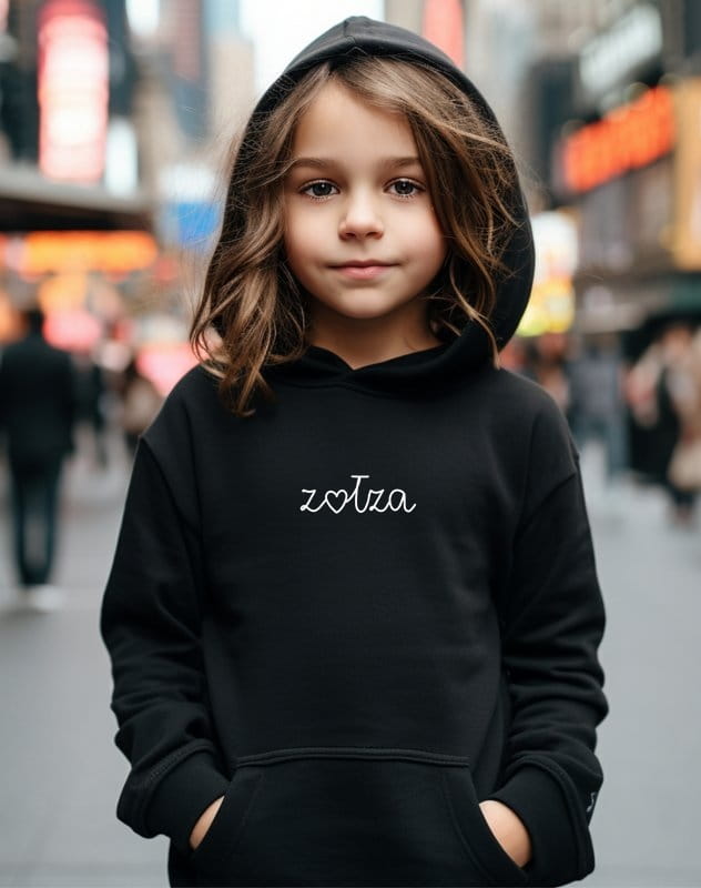 Bluza dla dziewczynki czarna