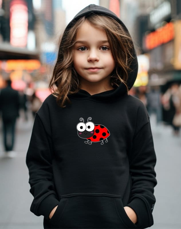 Bluza dla dziewczynki z biedronką