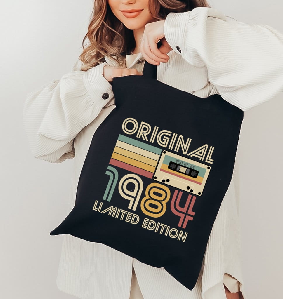 Czarna torba na 40 urodziny - idealna na prezent na 40 -stkę