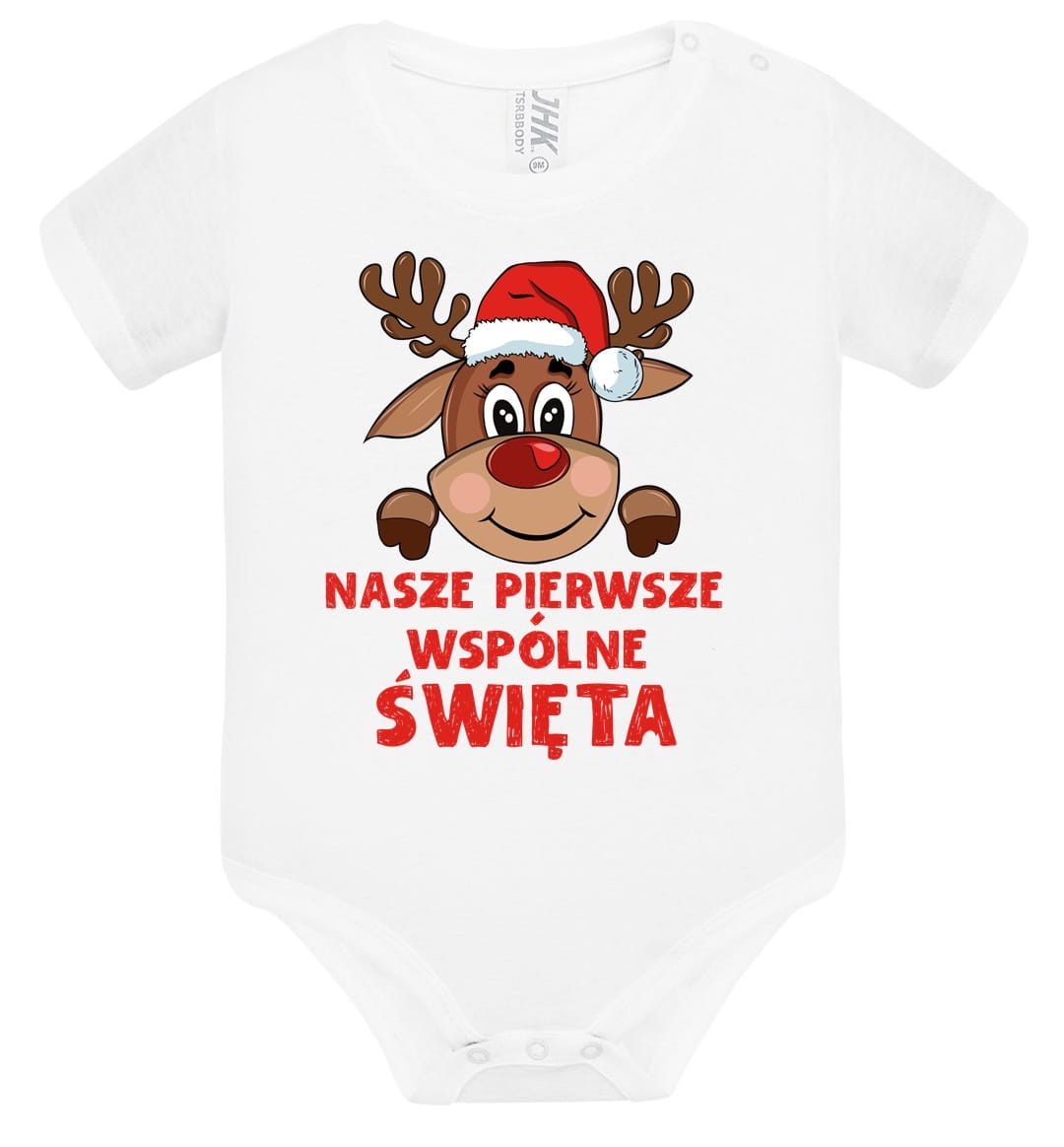 Nasze pierwsze wspólne święta - body dla dziecka