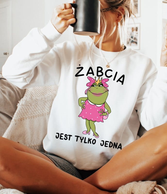 Damska bluza z nadrukiem