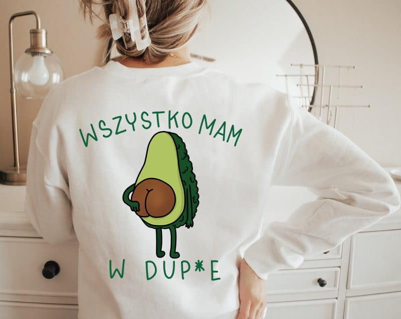Damska bluza z nadrukiem