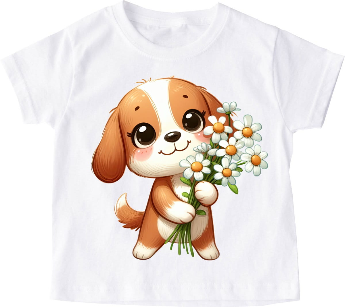 dziecięca koszulka z pieskiem C206