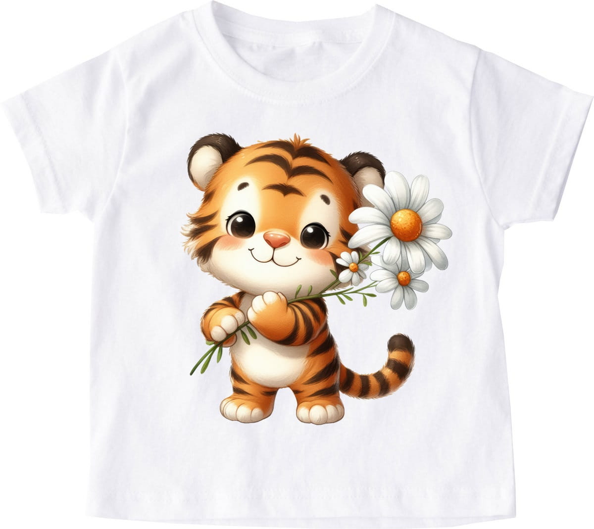 dziecięca koszulka z tygryskiem C208