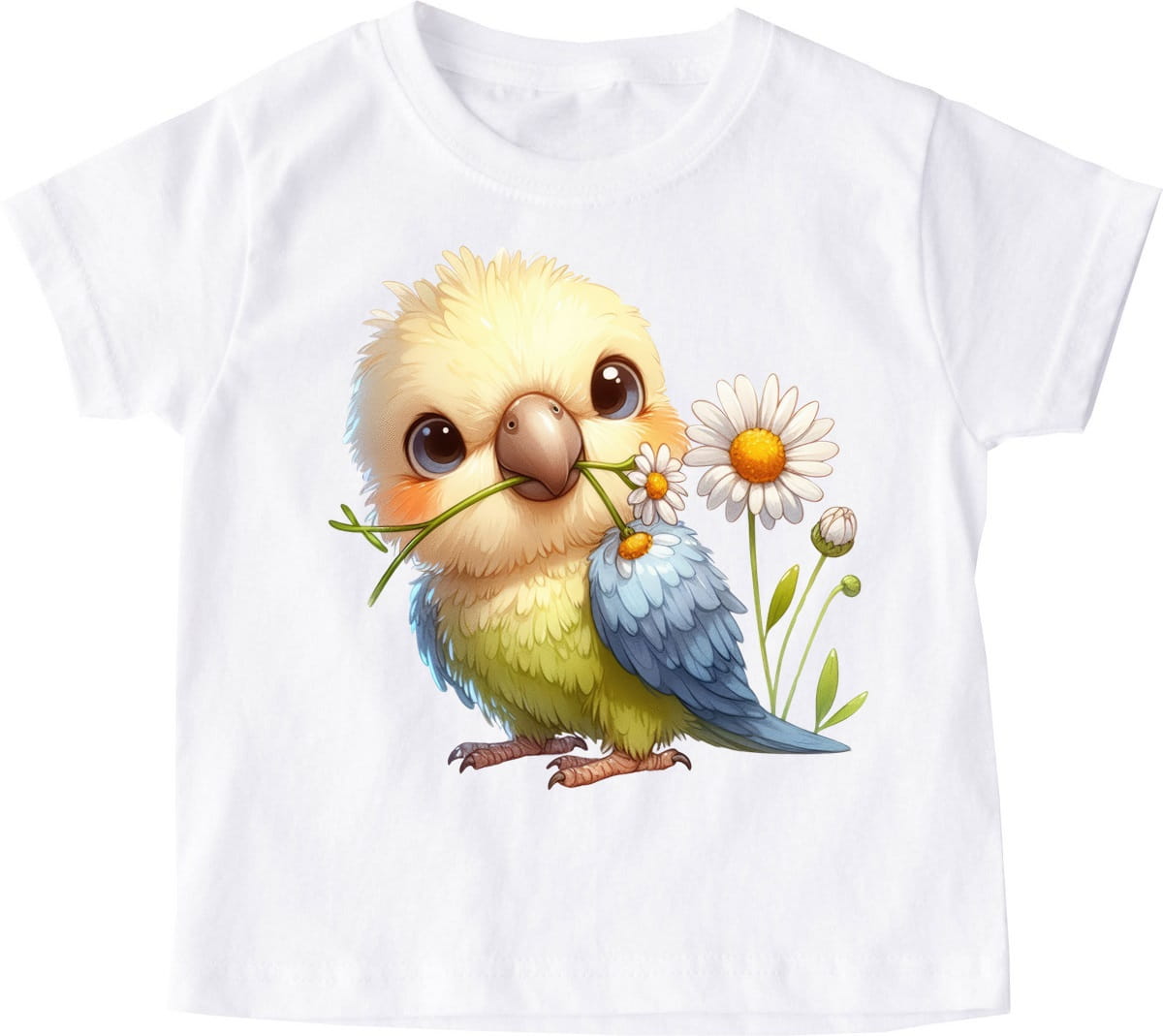 dziecięca koszulka z ptaszkiem dla dziecka C215