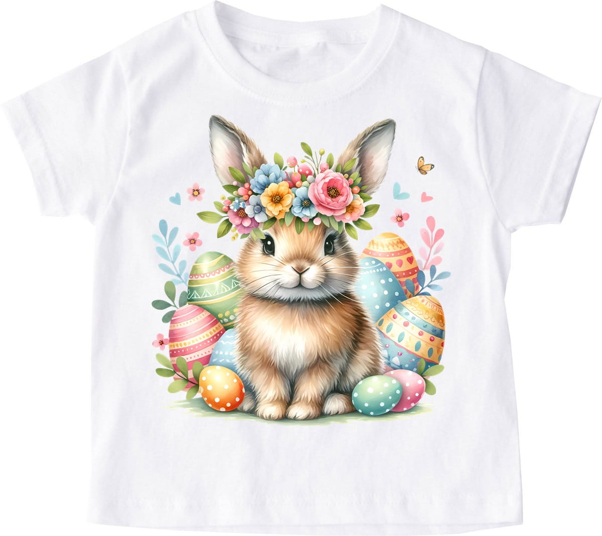 dziecięca wielkanocja koszulka z królikiem bunny3