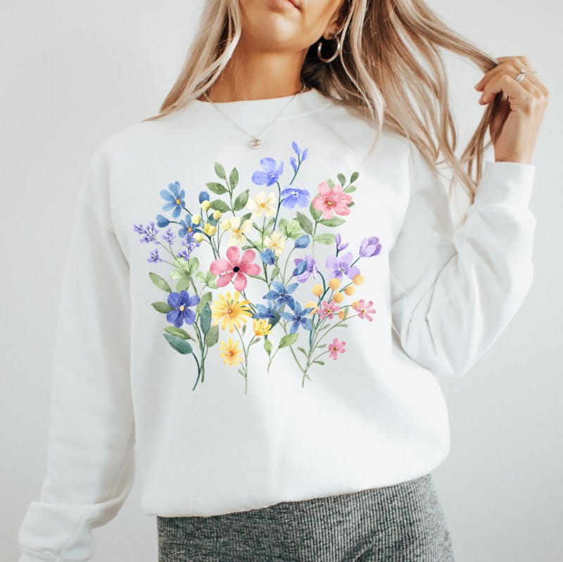 Damska bluza z nadrukiem